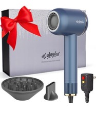 WUFAYHD Ionic Hair Dryer w/Diffuser for Curly Hair, Blow Dryer w/2 Magnetic Atta
