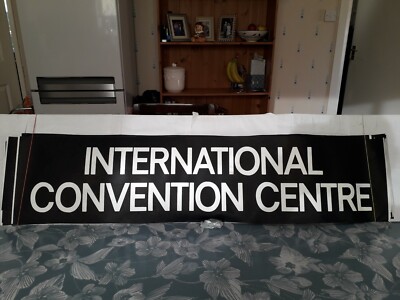 VINTAGE WEST MIDLANDS QUINTON GARAGE BUS-ROLLO: INTERNATIONALES CONVENTION CENTER