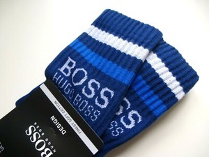 Hugo Boss Calcetines Qs Costilla Deportes Blanco Azul