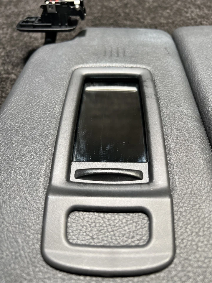 Juego de parasoles BMW X1 2016 con luces OEM negro Foto 3 de 4