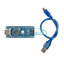 Nano V3.0 CH340 Atmega328p Welding pin array Development board module  cable