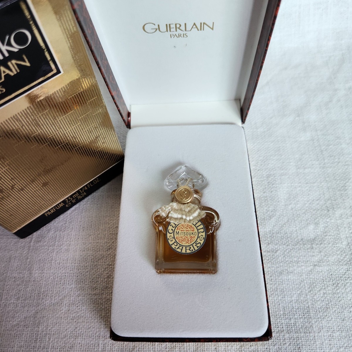 GUERLAIN Mitsouko Parfum Extrait 0.25 oz./7.5ml, New Sealed with