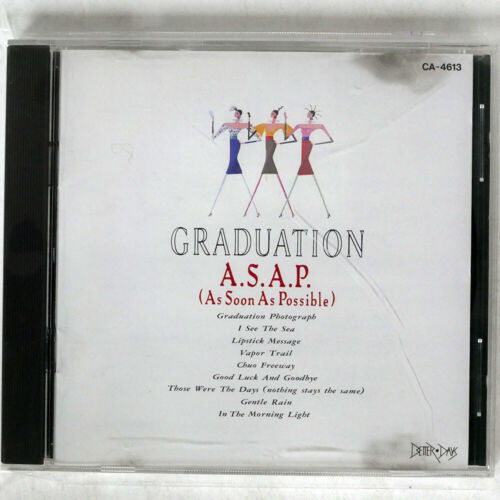 A.S.A.P. (AS SOON AS POSSIBLE) GRADUATION BETTER DAYS CA-4613 JAPAN 1CD - Picture 1 of 1