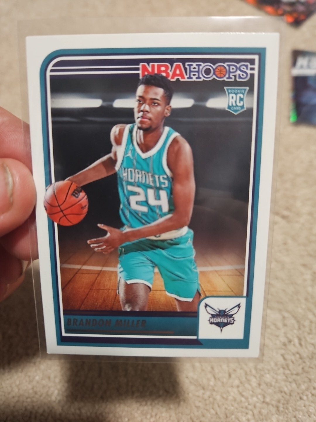 2023-24 Panini NBA Hoops - Rookies #272 Brandon Miller (RC)