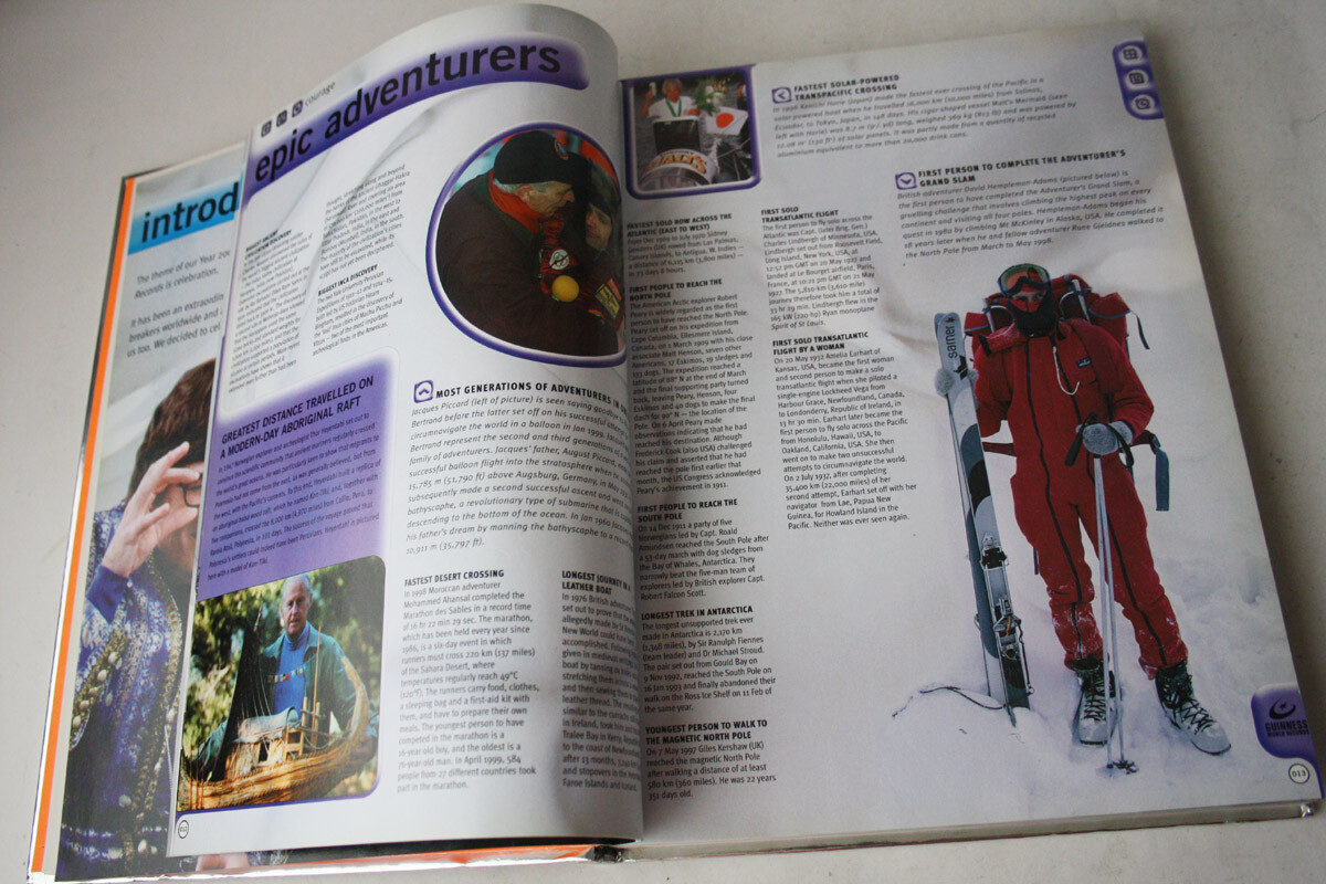 RARE VINTAGE GUINNESS WORLD RECORDS 2000 MILLENNIUM EDITION
