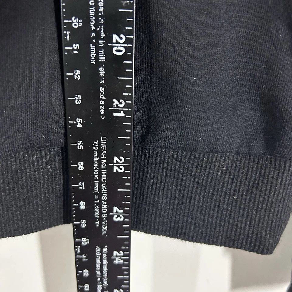 Sudadera Emma & Sam Mujer Negra Manga Larga Con Detalles Hebilla Talla Pequeña Foto 4 de 4