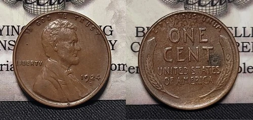 1924 D Lincoln Wheat Cent 1c Better Date!