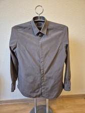 Ermenegildo Zegna Hemd Seide 42 braun