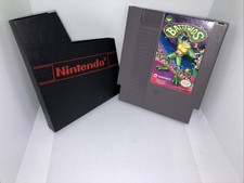 Battletoads Nintendo Entertainment System NES +Dustcover Tested Authentic CLEAN