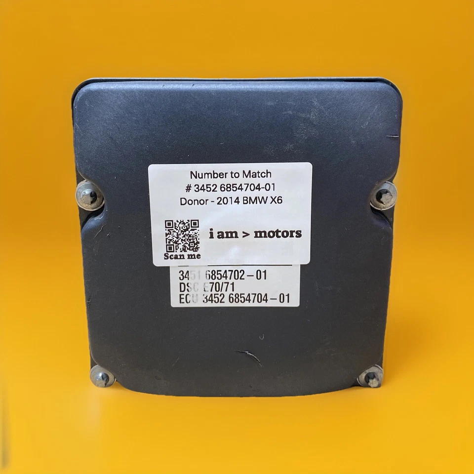 REFURBISHED ABS Brake Pump Module 2008 - 14 BMW X6 3.0L A/T | 3452 6854704-01 - Image 3 of 4