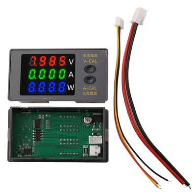 Schlankes Design Digital Amperemeter und Voltmeter f��r elektrische Anwendungen