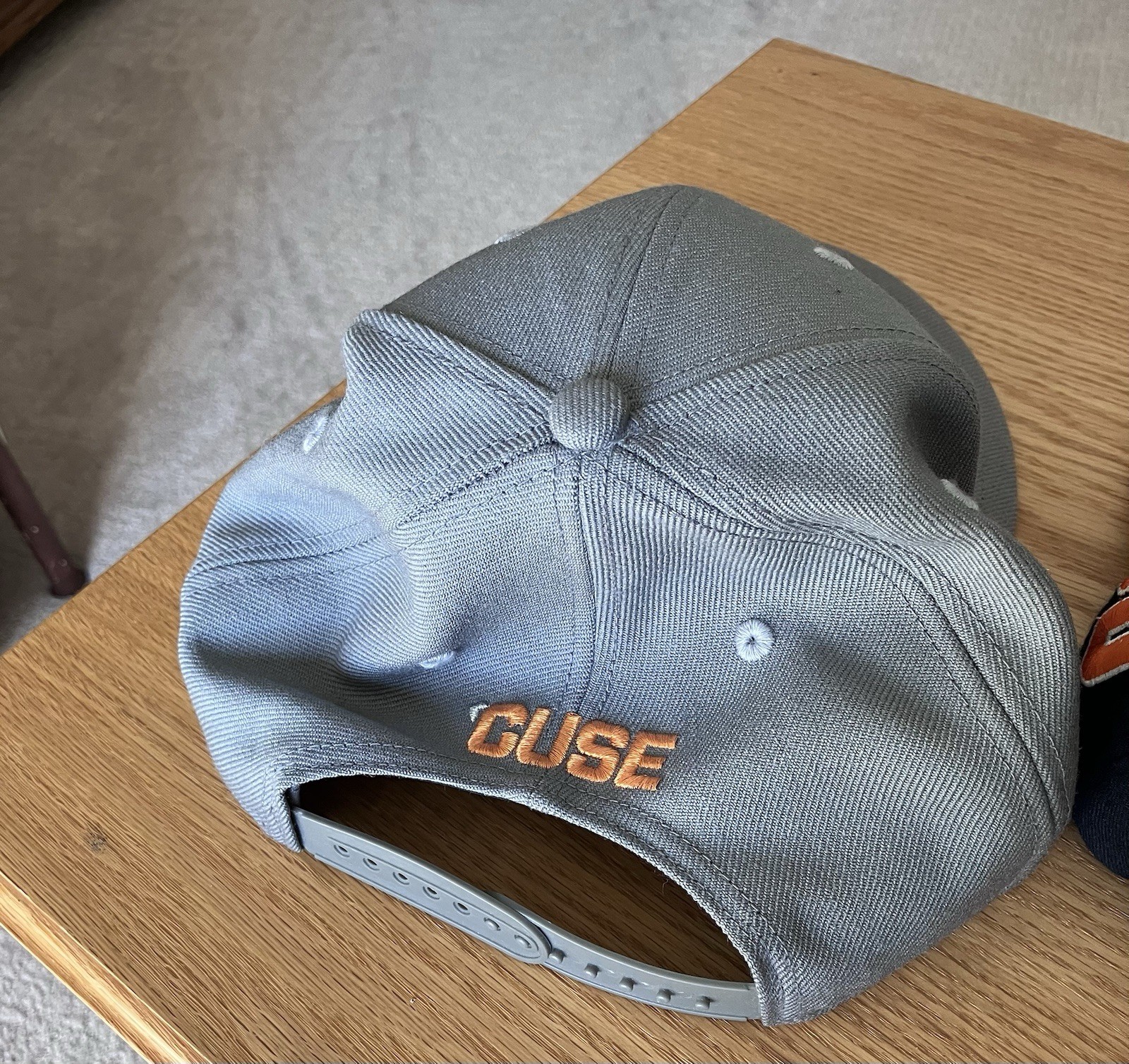 Two Syracuse Orange Sport Caps- A Starter Cap & A Nike Cap                (2091) thumbnail 9