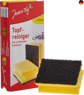 Jeden Tag Topfreiniger, 3er Pack (1 x 3 Stück)