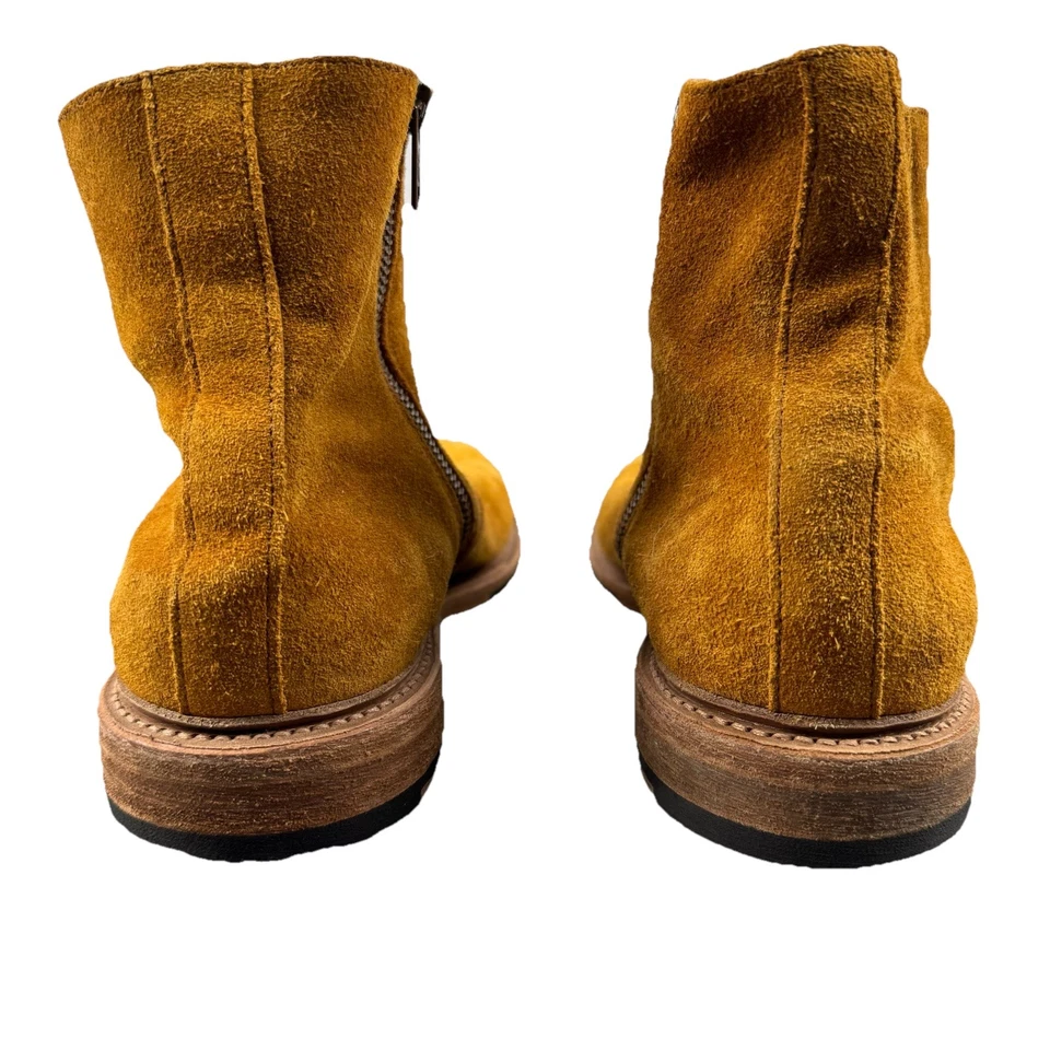 FRYE Mens Suede Ankle inside Zip Boots - SIZE 10D - Image 3 of 4