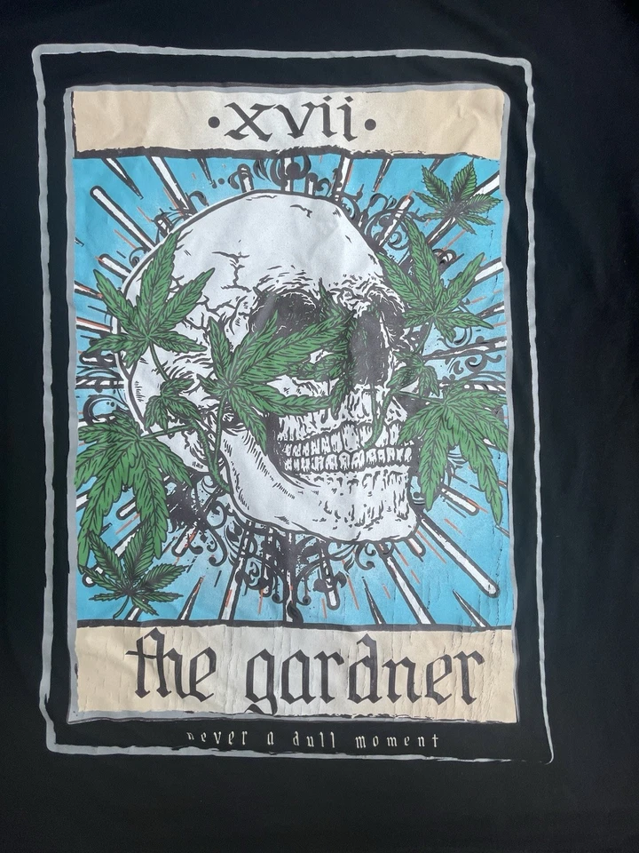 Camiseta Fresh Laundry The Gardner 3XL Streetwear Stoner de 2 caras Foto 2 de 4