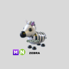Mega Neon Zebra Preppy Pet Mega Trusted Seller No Potion