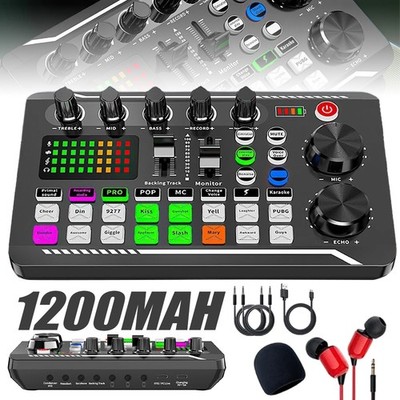 NEU Pro Audio Mixer, BM-800 Mikrofon Kit, Mischpult Verstärker Mischpult Console