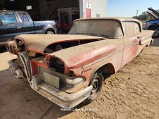 Driver Left Chrome Grille W Light Fits 1958 Edsel Citation 1276782