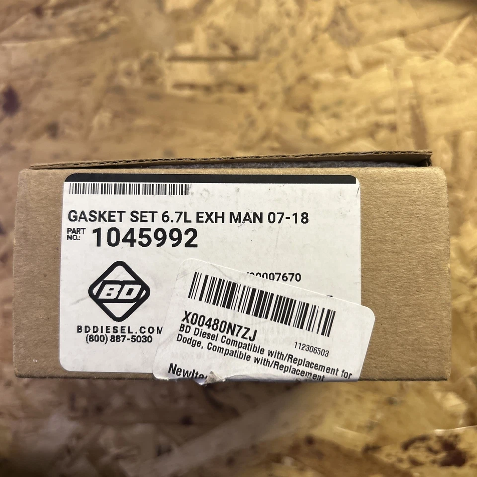 BD Diesel BD 6.7L Cummins Exhaust Manifold Gasket Set Fits Dodge 2007.5-2018 - Image 3 of 4