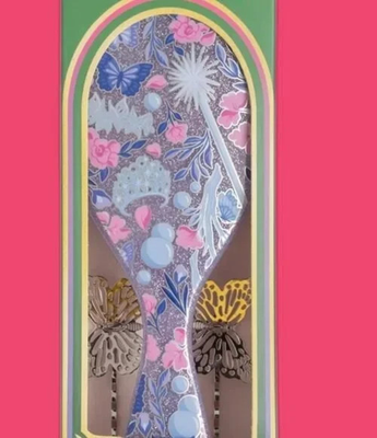WICKED The Wet Brush GLOW WITH GLINDA And Butterfly Bobbies 