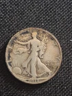 1918 S Walking Liberty Half Dollar Original Coin. 90% Silver