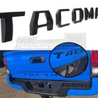 2016-2023 3D Black Tailgate Letter For Tacoma Accessories Emblem Badge Universal