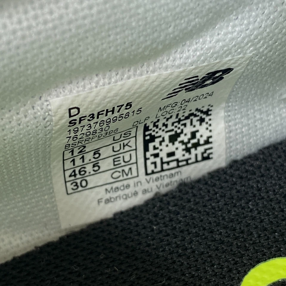 New Balance Furon Pro FG V7+Wide Soccer Cleats Men's Size 12 White - Image 4 of 4