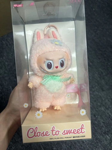 Brand new POPMART LABUBU MOKOKO 1st Generation Keychain Plush Toy - Picture 5 of 5