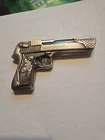 5 oz Poured .999 Silver - Bison Bullion Mint - Pistol