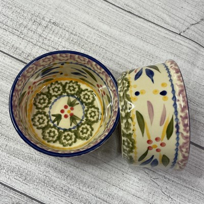 Temp-tations Tara Old World Confetti Set 2 Small Dessert Candy Bowls