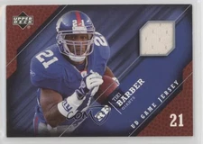 2005 Upper Deck UD Game Jerseys Tiki Barber #GJ-TI 0i5i