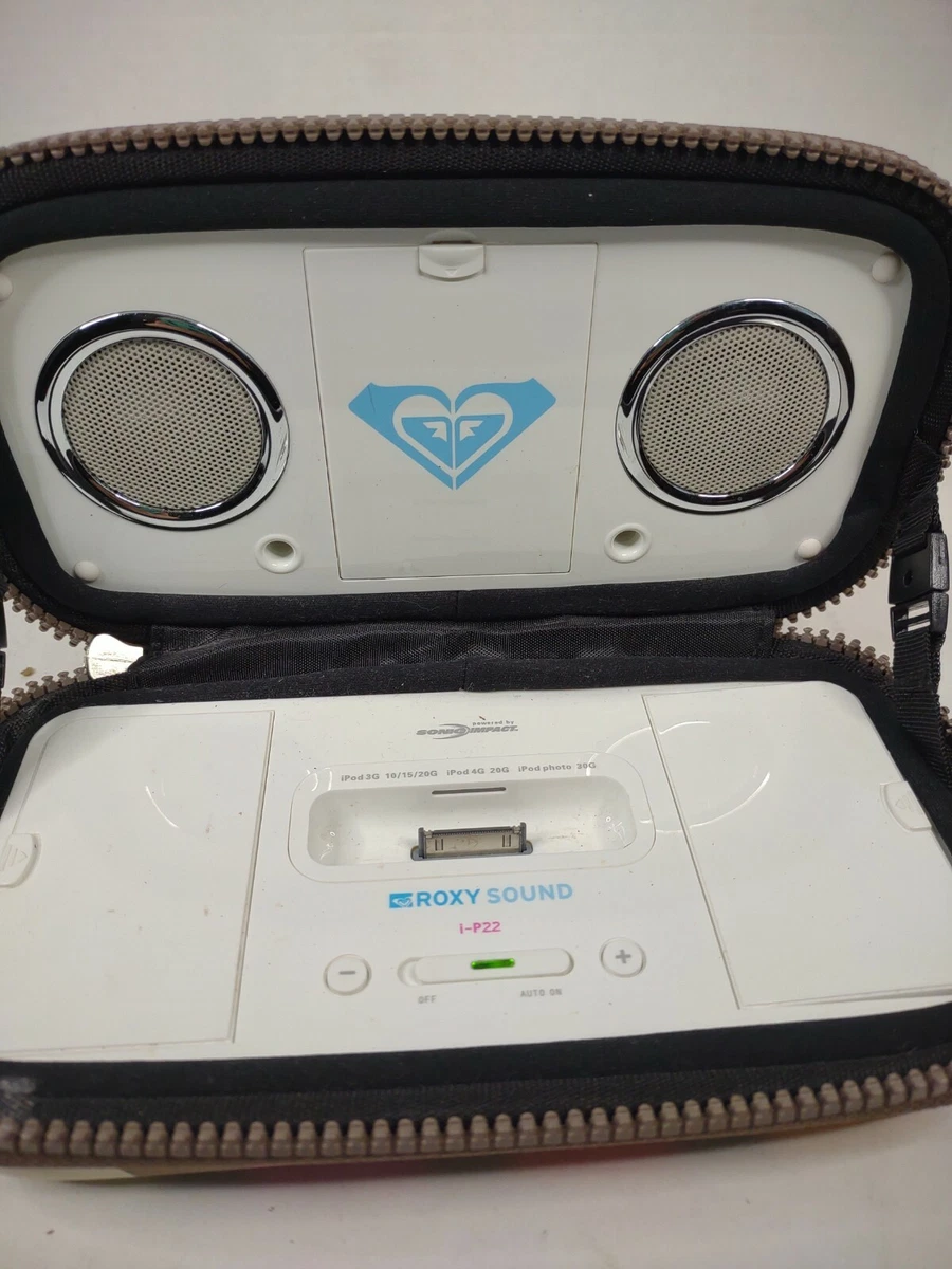 Sonic Impact Roxy Sound I P22 Portable Speaker for iPod Handle