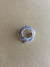 Broche Ancienne En Argent Poinçonné
