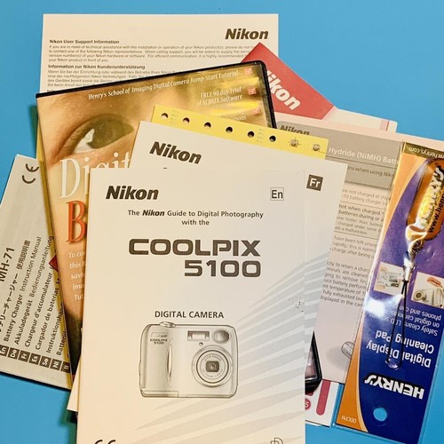 Nikon Coolpix E5100 Compact Digital Point & Shoot Camera Complete in Box - Picture 3 of 6