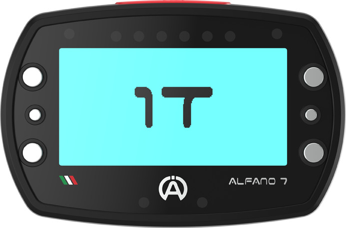 Cruscotto Srumentazione Dash Board Gps Alfano 7 1T A1075 Auto Moto Kart Ohvale