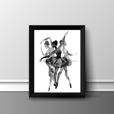 BALLET A4 PRINT POSTER PICTURE WALL ART HOME DECOR UNFRAMED GIFT NEW