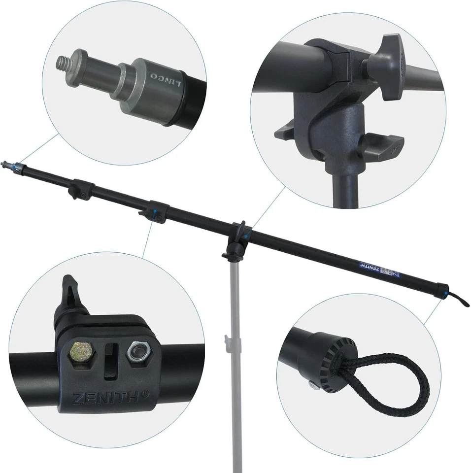 Kit de soporte de telón de fondo de muselina luz fotográfica softbox iluminación estudio fotografía Foto 4 de 4