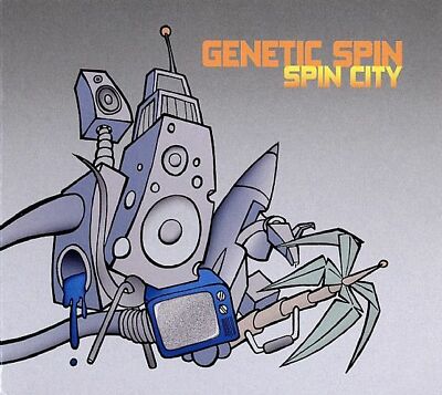 NEU: Genetic Spin - Spin City - CD Album NEU OVP - PSY TRANCE GOA TRANCE - TBFWM