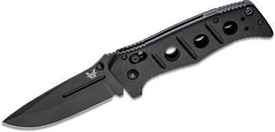 Benchmade Adamas 275BKSN 3.82'' Black Sibert D2 Black G10 Axis Lock, Discontinued