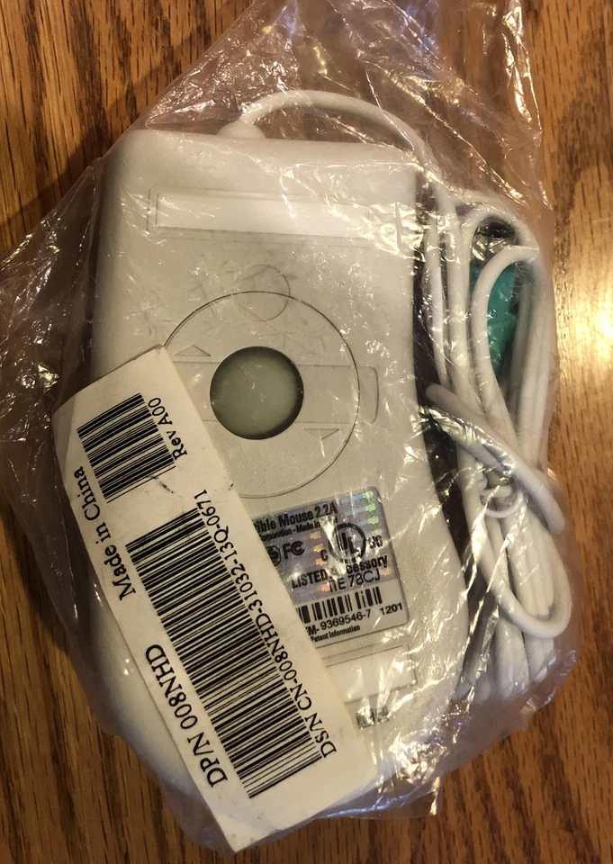 Microsoft Wired Serial Mouse 2.2A. Model X04-72172. Rare New Unused In Package. - Image 2 of 3