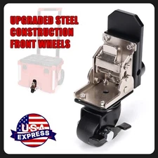 Steel Construction Front Wheels Packout Toolbox Caster Wheel for Milwaukee