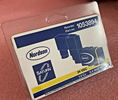 Nordson Saturn Solenoid Valve 1053894 5.4 Watts 24VDC | eBay