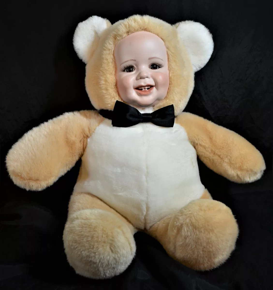 Teddy bear with porcelain face hotsell
