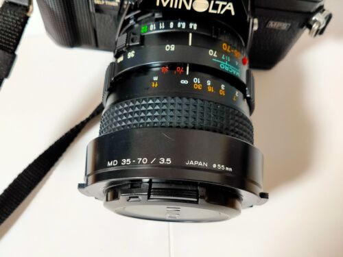 EXC Minolta X-700 Manual Film Camera with MD 35 - 50mm f3.5 Lens Made in Japan - Picture 11 of 12