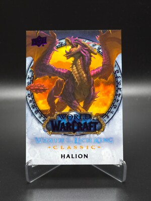 Halion 2023 Upper Deck Blizzard Wrath Of The Lich King Frost Lotus #9