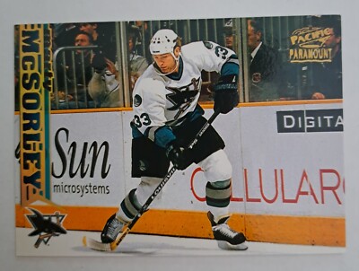 Marty McSorley #213 San Jose Sharks Pacific 1998 Paramount