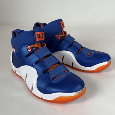 New Nike Zoom Lebron 4 IV Birthday Special 2006 314647 511 Blue US