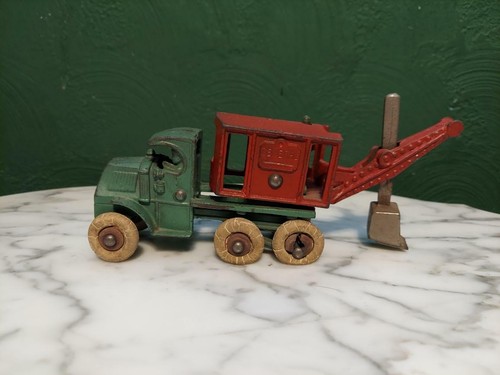 Vintage Hubley Cast Iron Mack General Steam Shovel - Picture 2 of 7