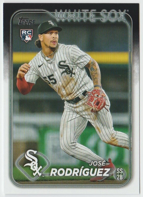 2024 Topps Baseball #86 Jose Rodriguez RC - Chicago White Sox