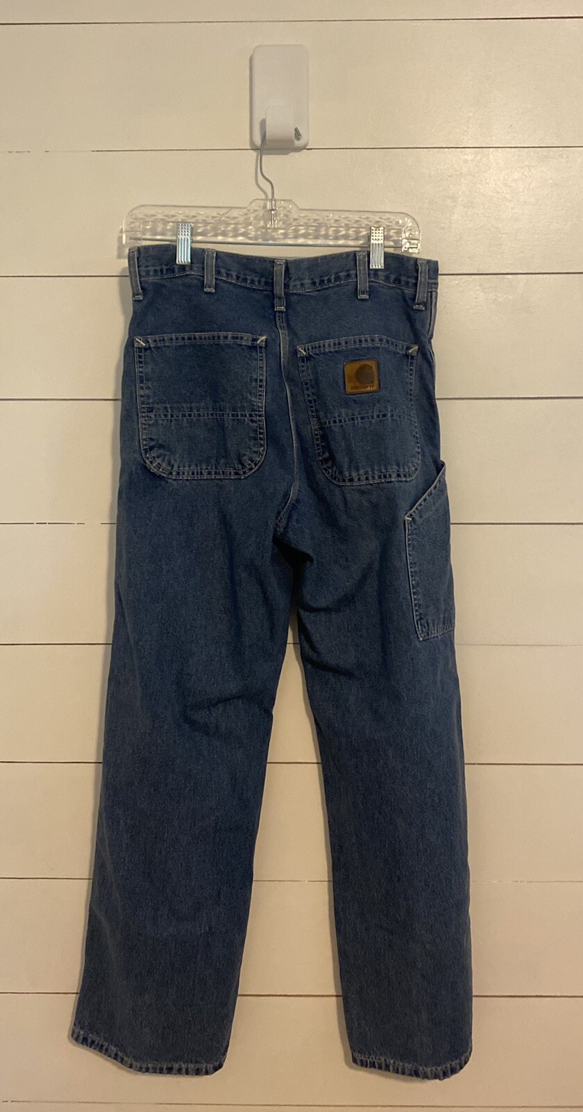 Men's Carhartt Blue Jeans Denim Traditional Fit Size 32x30 eBay